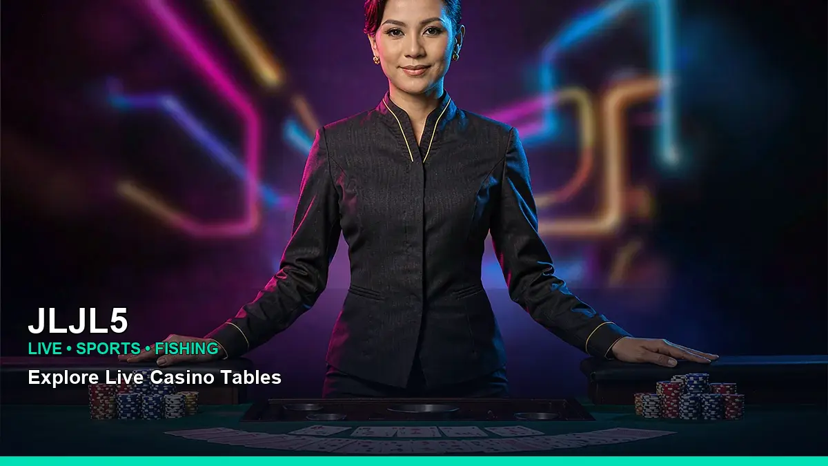 JLJL5 live casino table games in a close-up layout for Philippine readers