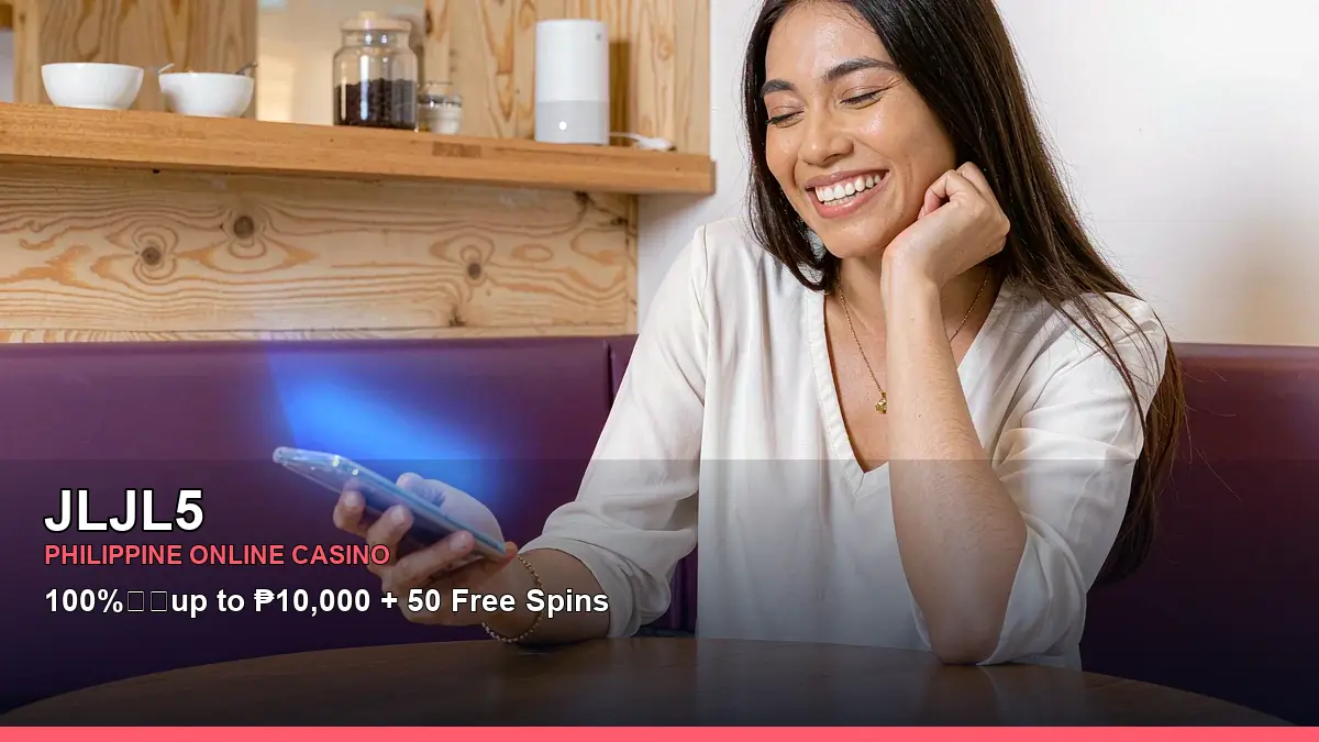 JLJL5 payment-check guidance with an adult Filipina host in a light streaming-style composition
